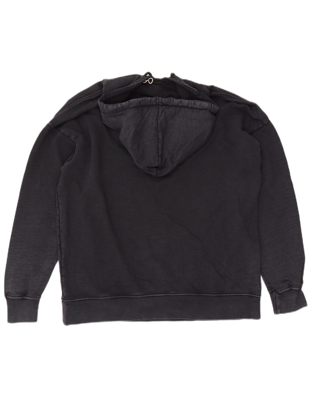 Męski sweter z kapturem i grafiką SOCCX UK 42, duży, czarny, bawełniany