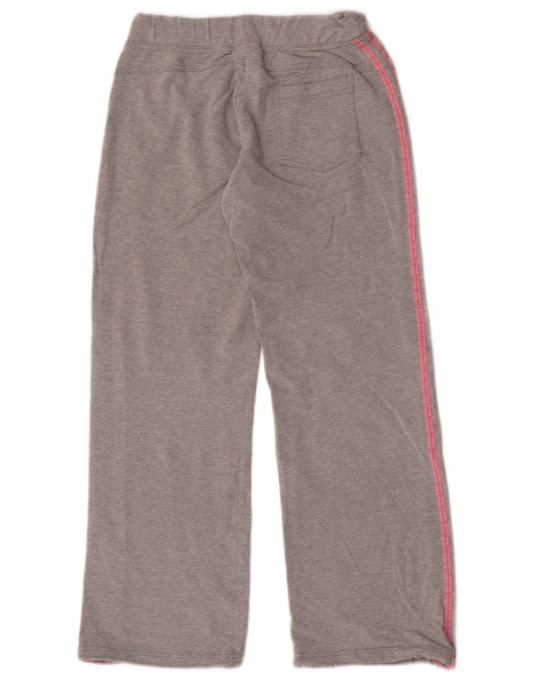Damskie spodnie dresowe Adidas Joggers UK 14 Średnioszare bawełniane sportowe