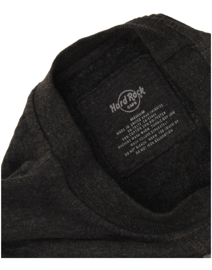 Damska bluza Hard Rock Cafe Rome Graphic Jumper UK 14 Średni szary