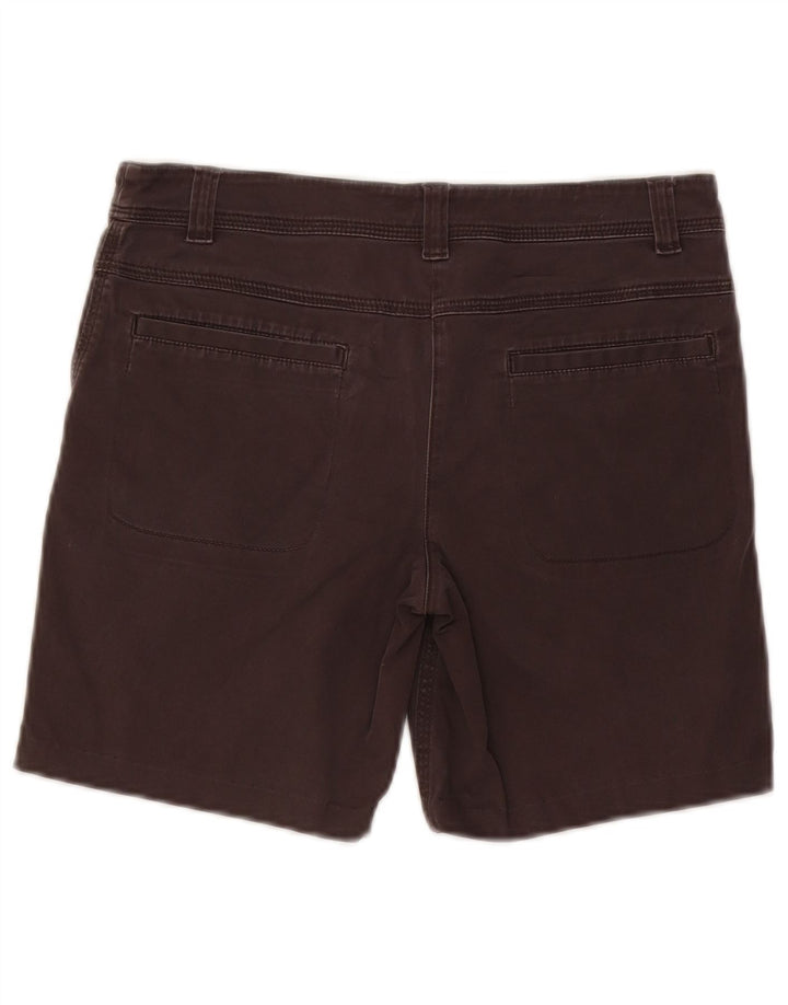 Damskie spodenki chino w stylu vintage W28 Średnioszary bawełniany