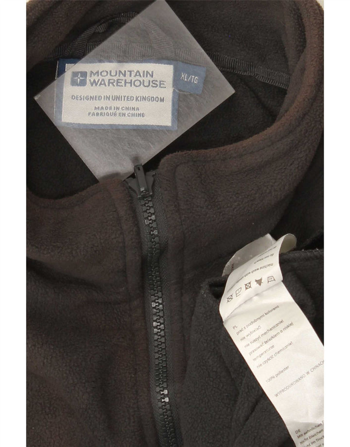 Męska kurtka polarowa Mountain Warehouse UK 42 XL, szary poliester