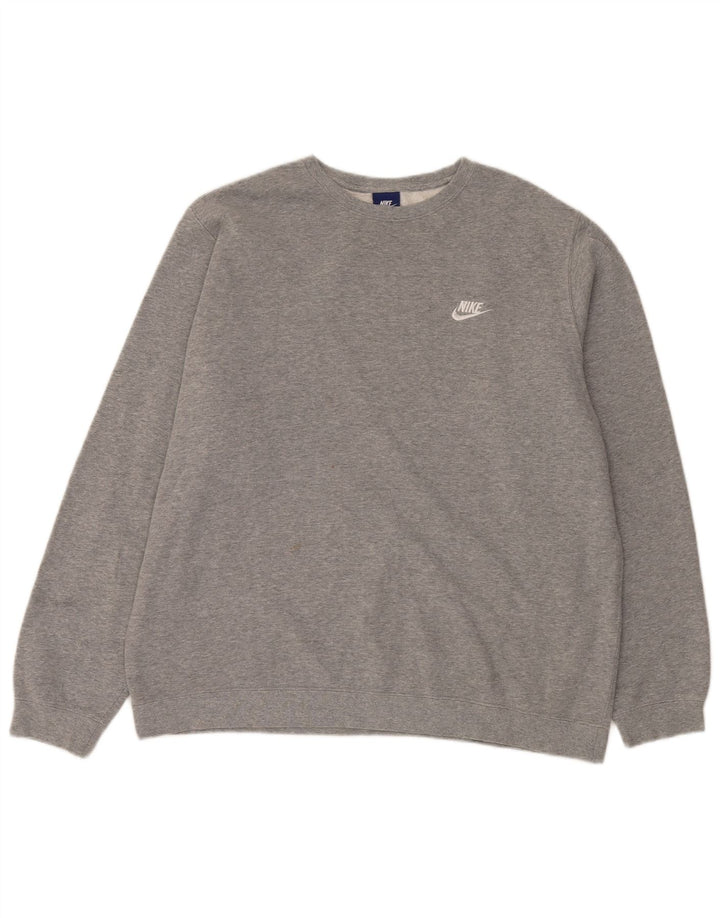 Męska bluza dresowa Nike XL, szary poliester