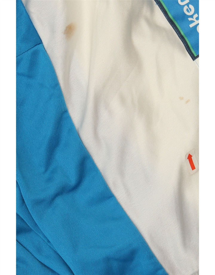 VINTAGE Womens Graphic Full Tracksuit UK 14 Medium  Blue Colourblock Vintage Vintage and Second-Hand Vintage from Messina Hembry 