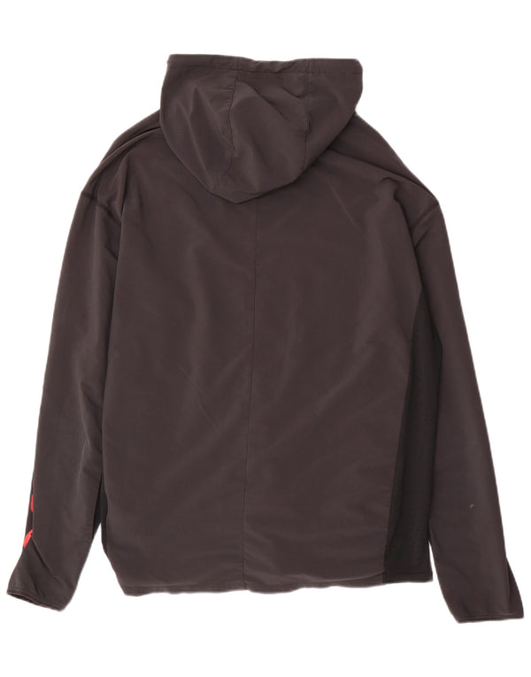 Męska bluza z kapturem Nike Dri Fit Standard Fit, średni czarny poliester