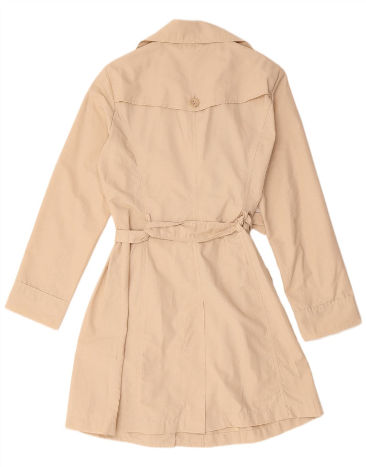 Trencz damski Sisley IT 46, duży, beżowy, bawełniany