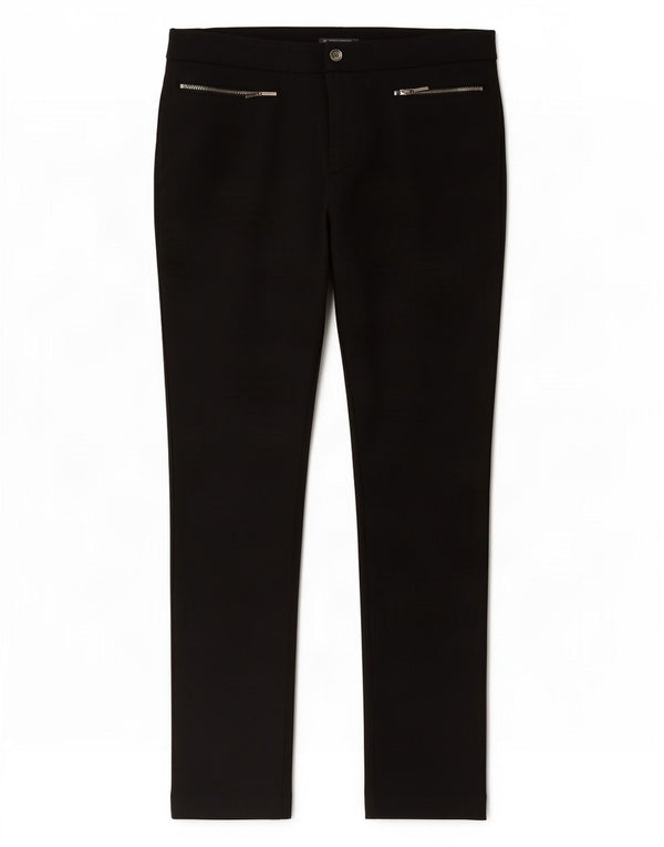 Marks & Spencer Damskie zwężane spodnie codzienne UK 14 duże W32 L27 czarne