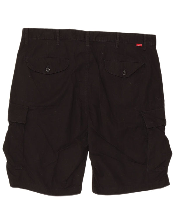 Męskie spodenki cargo Levi's W38 XL, czarne, bawełniane