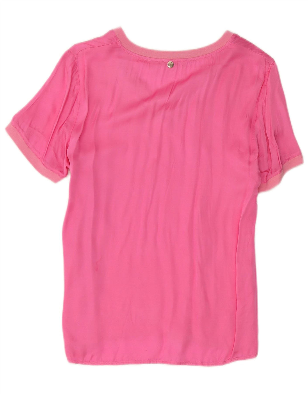 Bluzka damska Liu Jo Top UK 10 Small Pink Cotton