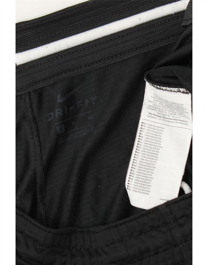 Męskie spodenki sportowe Nike Dri Fit Graphic, małe, czarne, poliestrowe