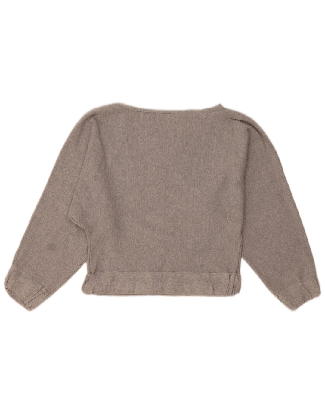 Damski sweter typu Crop Zara UK 14, średnioszary, wiskoza