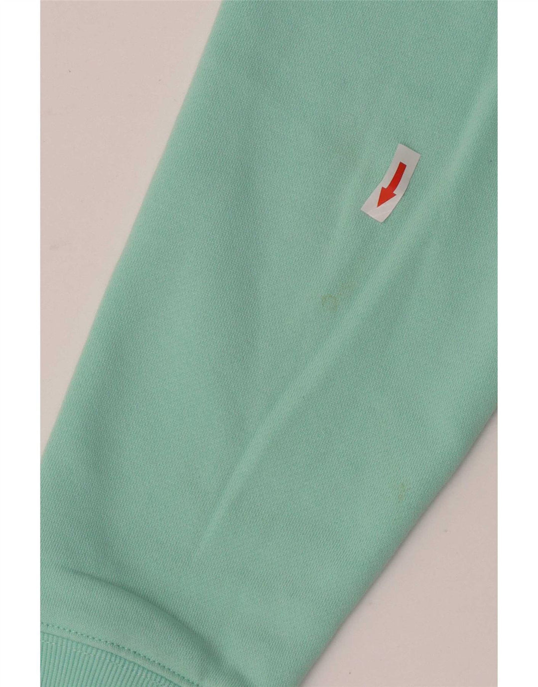 Damska bluza oversize Dkny Crop UK 10, mała, turkusowa bawełna