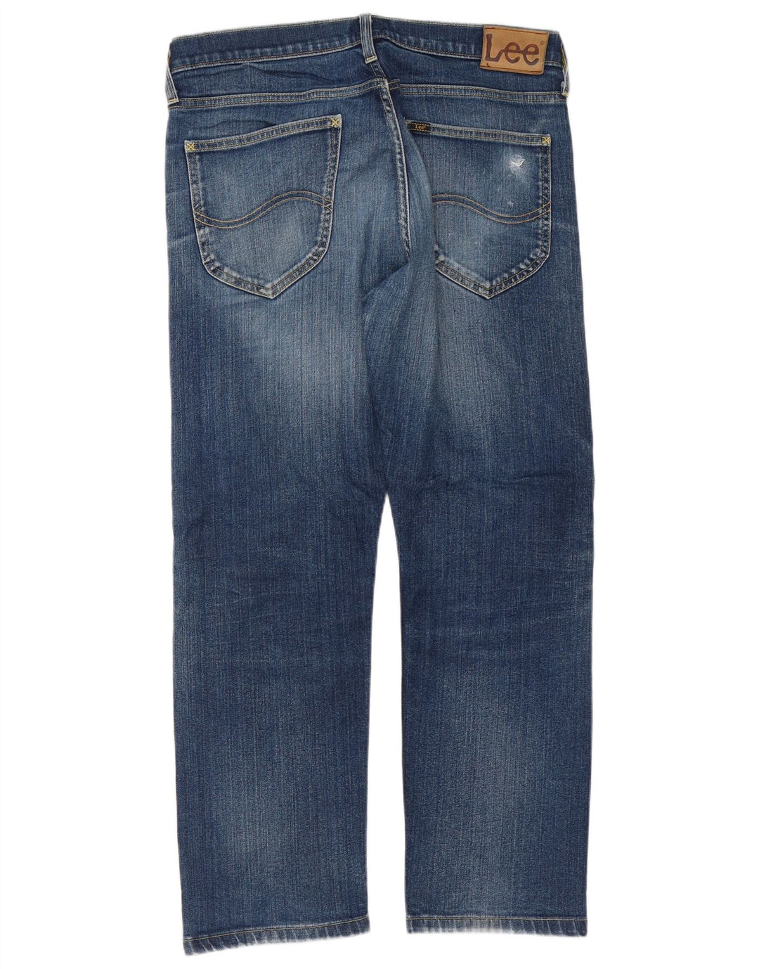 Męskie jeansy Lee Blake Straight W34 L28 Niebieskie bawełniane