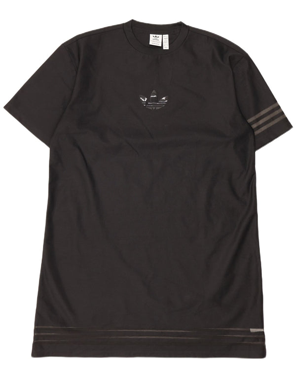 Damska koszulka oversize Adidas EU 34 XS Czarny poliester