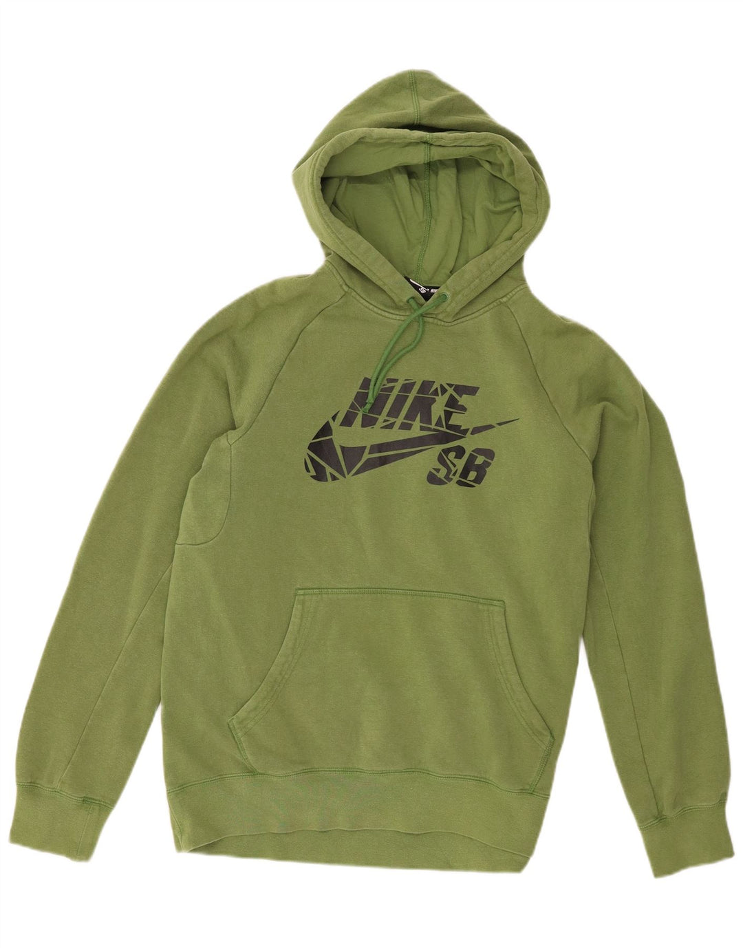 Męski sweter z kapturem Nike Graphic, średniej wielkości, zielony, bawełniany