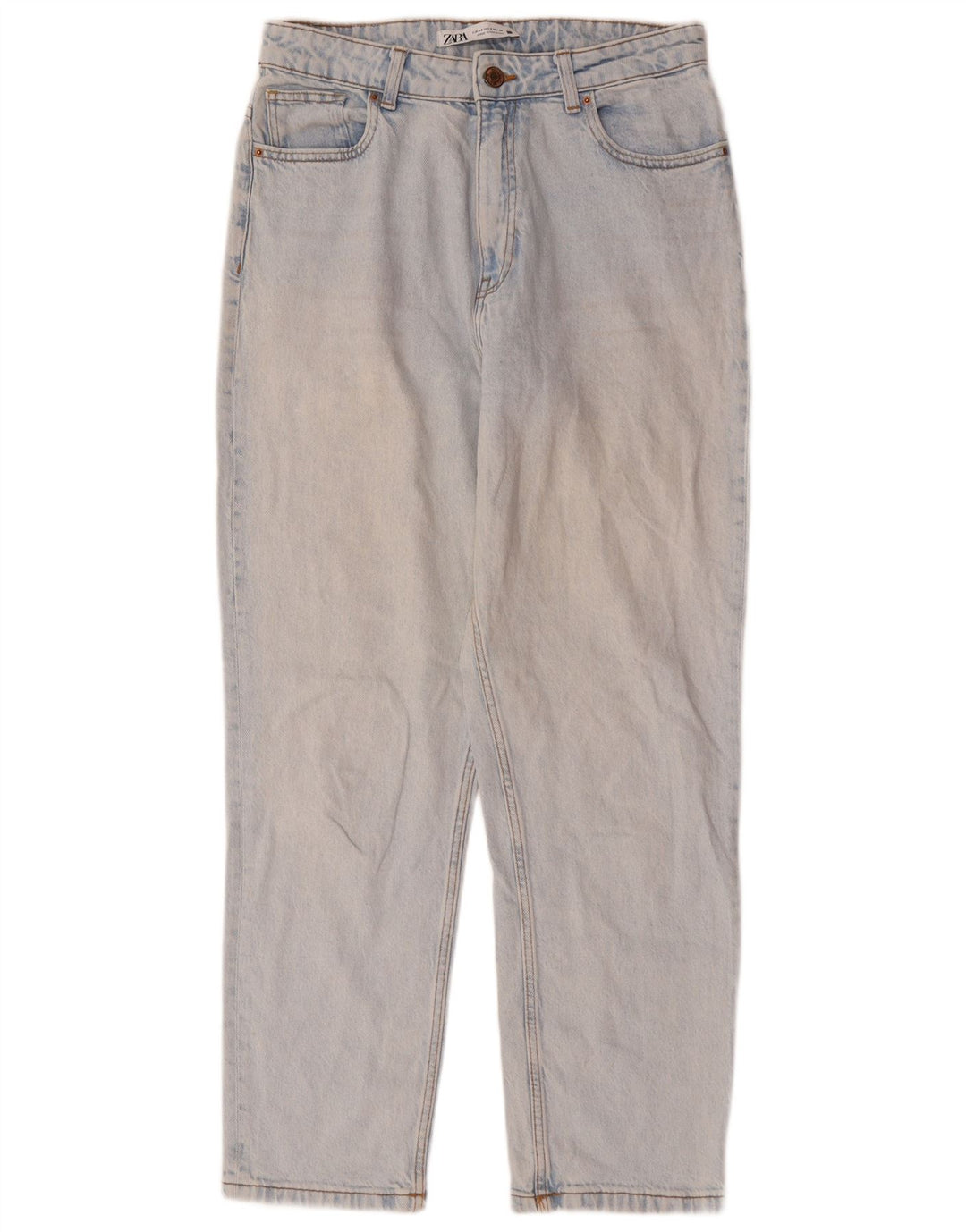 Damskie jeansy zwężane Zara EU 40 Medium W30 L28 Niebieskie