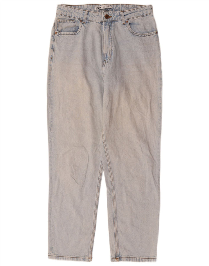 Damskie jeansy zwężane Zara EU 40 Medium W30 L28 Niebieskie