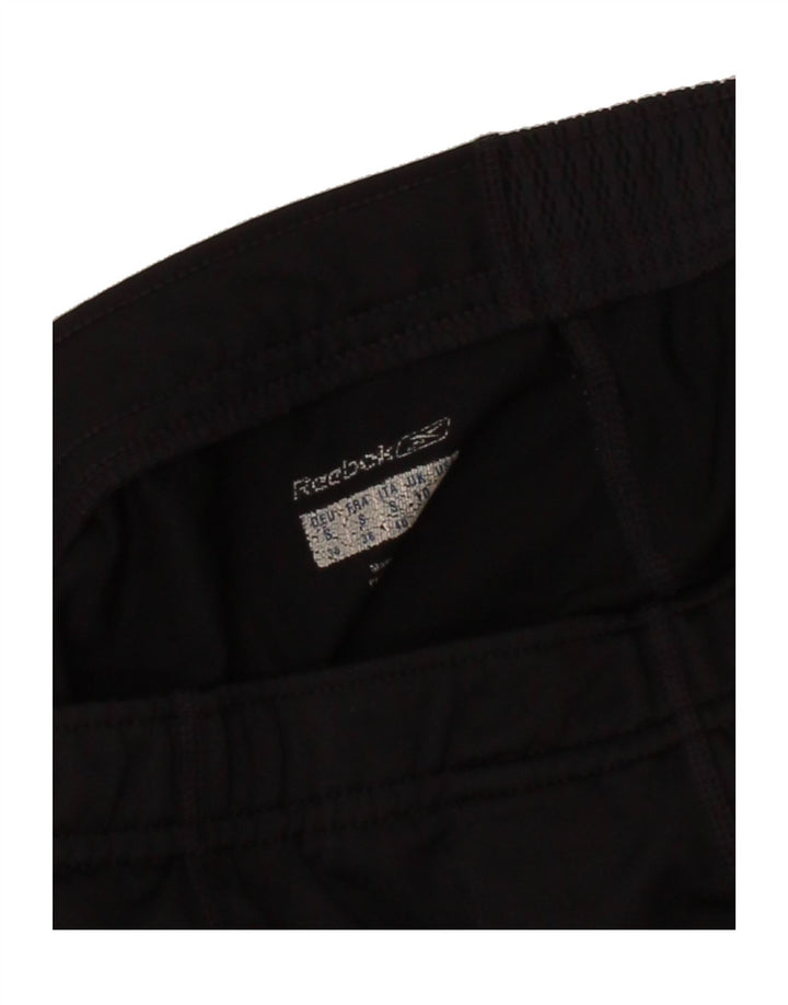 REEBOK Womens Leggings UK 10 Small Black Vintage Reebok and Second-Hand Reebok from Messina Hembry 