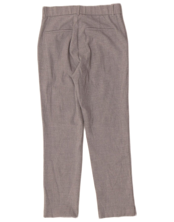 Damskie proste spodnie chino Zara XS W24 L26 szare