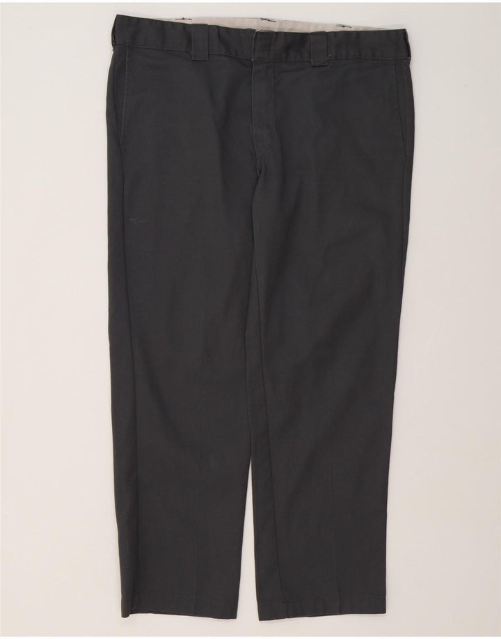 Męskie spodnie chino Dickies Slim Straight W38 L30 Szary poliester