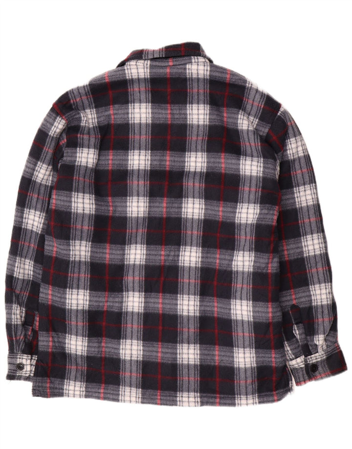 Kurtka męska Utility Vintage UK 44 2XL Granatowa, bawełniana kratka