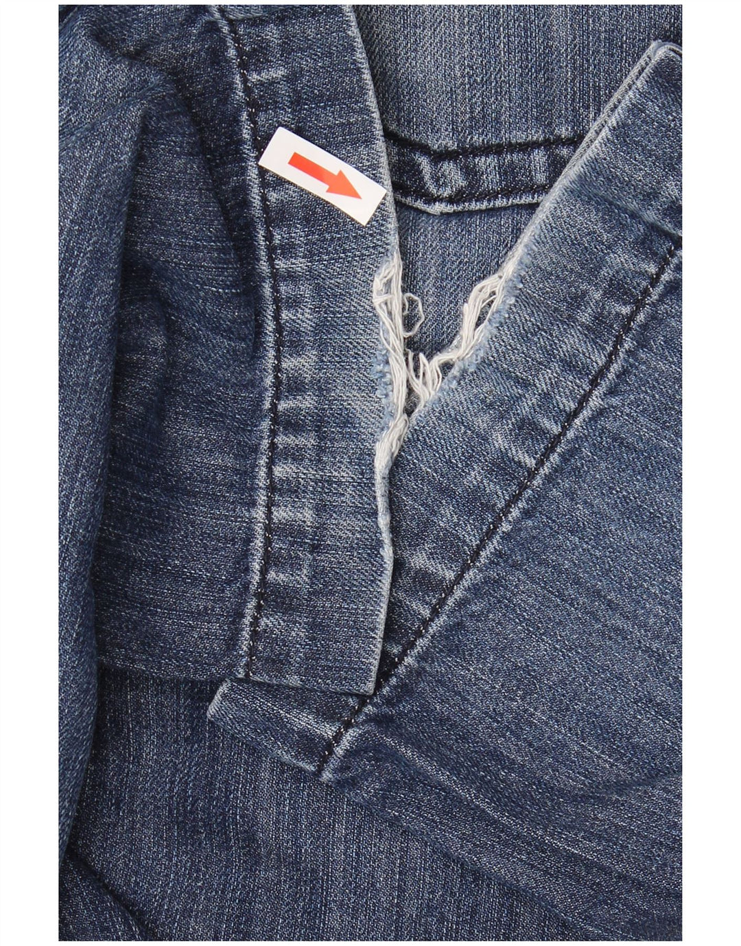 Męskie proste dżinsy HUGO BOSS W38 L34 Niebieskie bawełniane