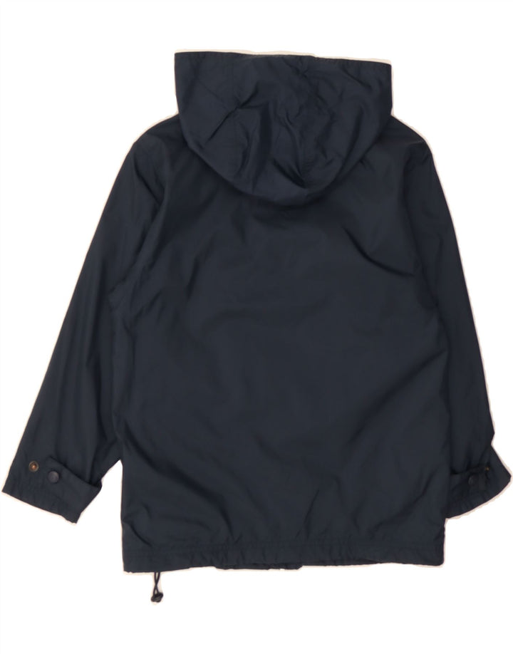 CHAMPION Boys Hooded Rain Jacket 7-8 Years Navy Blue Polyamide Vintage Champion and Second-Hand Champion from Messina Hembry 