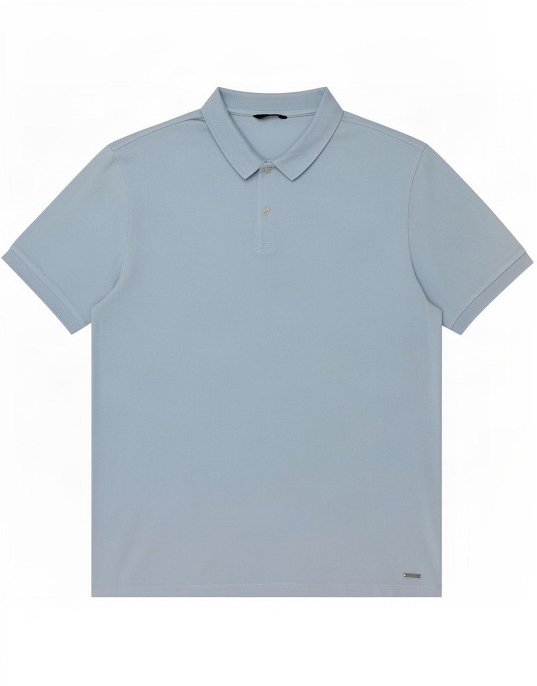 Męska koszulka polo Massimo Dutti XL, niebieska, bawełniana