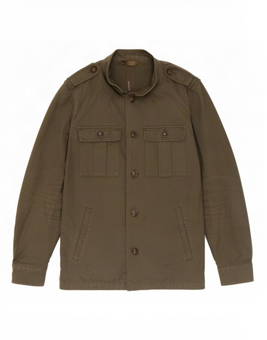 Męska kurtka wojskowa Zara UK 38, średnia bawełna khaki