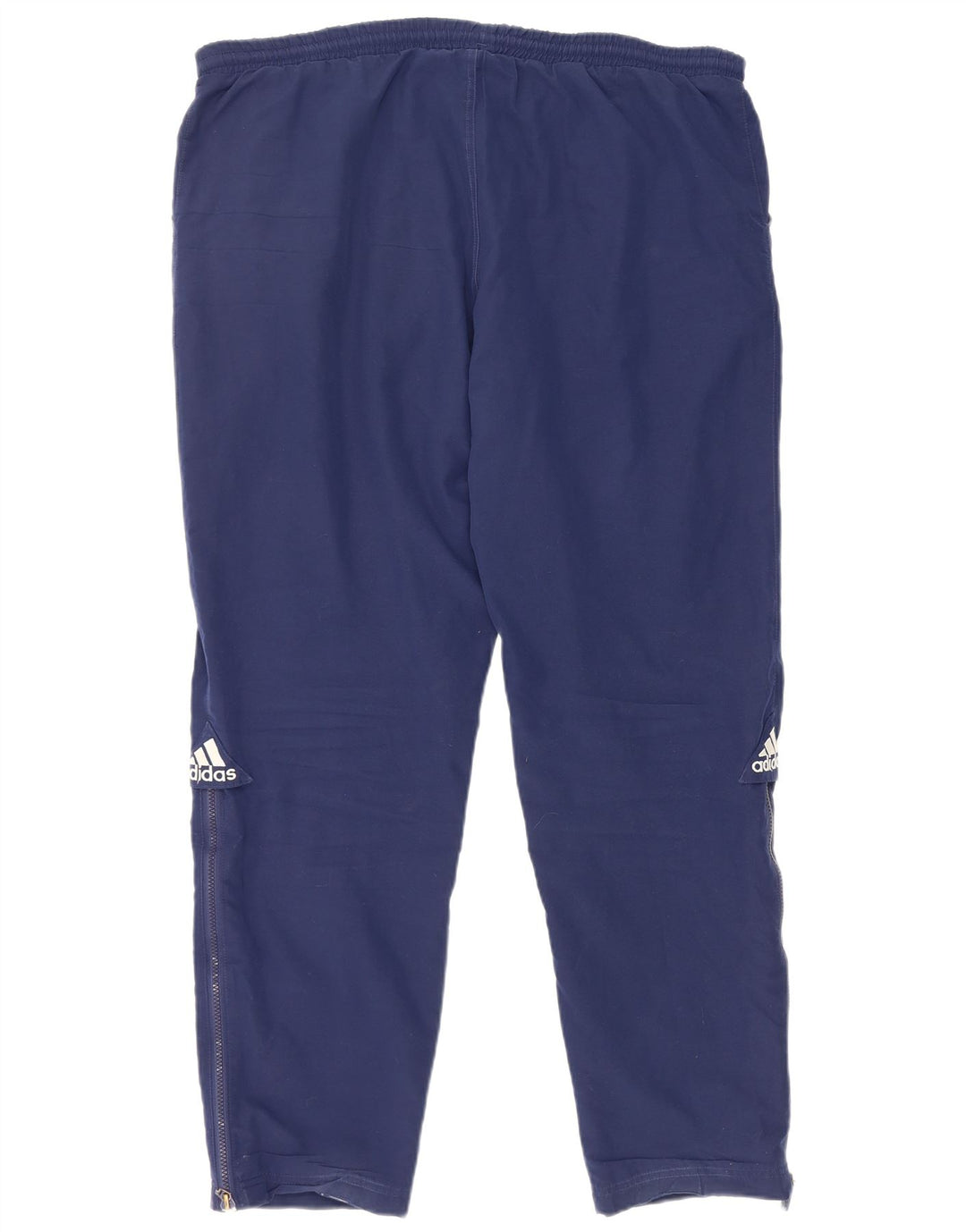 Męskie spodnie dresowe Adidas XL granatowe, poliestrowe