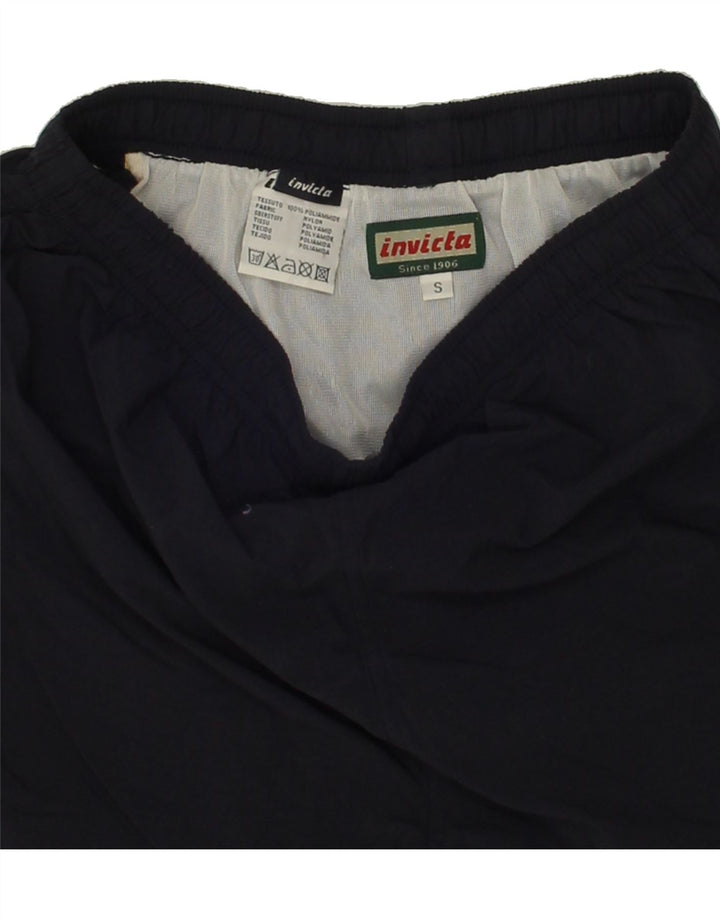 INVICTA Mens Sport Shorts Small Navy Blue Polyester Vintage Invicta and Second-Hand Invicta from Messina Hembry 