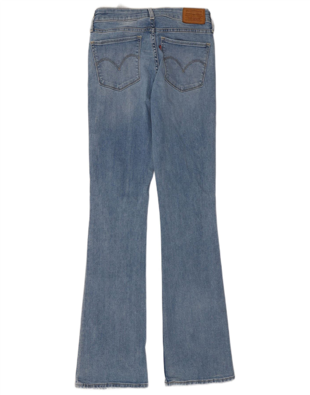 Damskie jeansy Levi's 715 Bootcut W26 L32 Niebieska bawełna