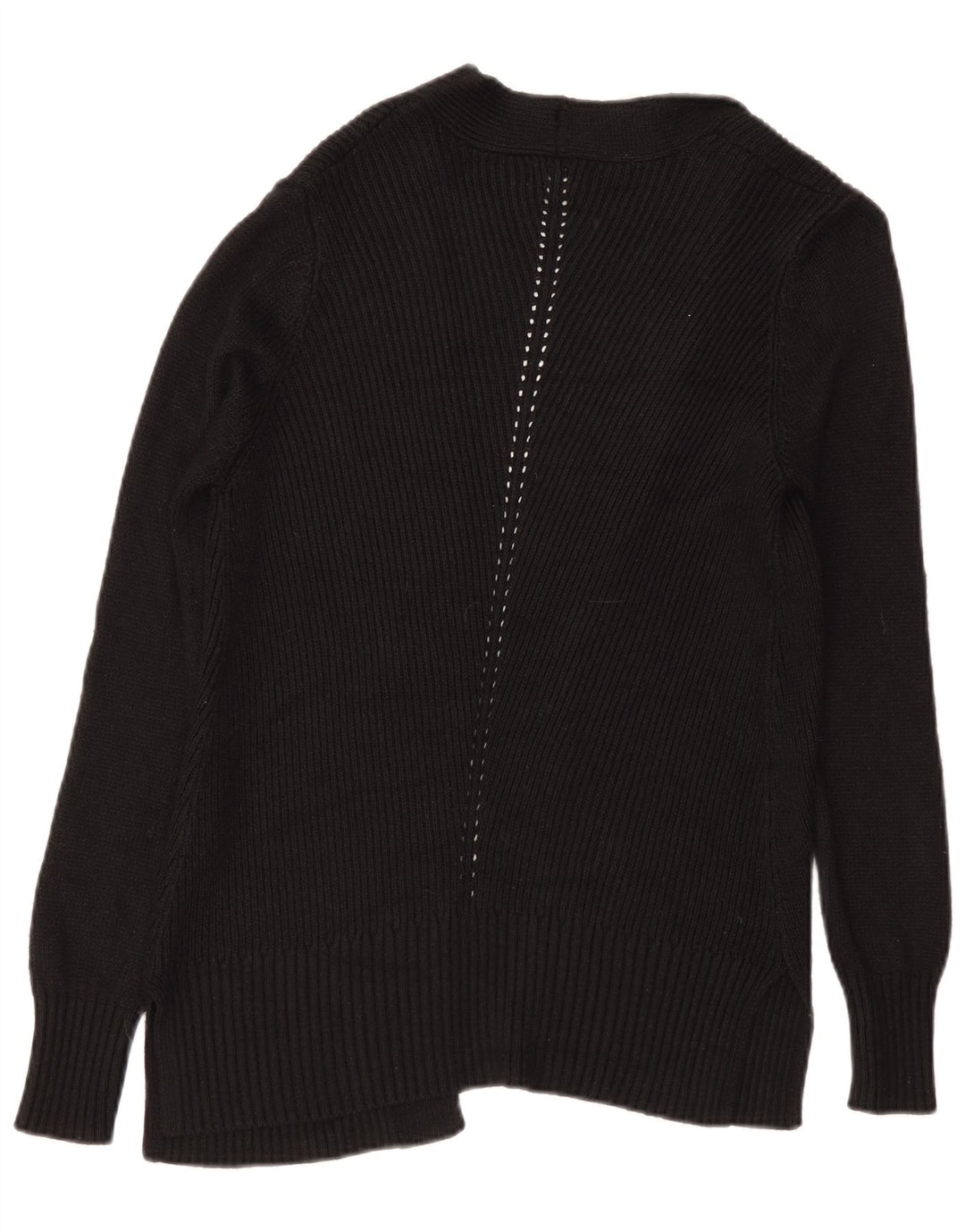 Sweter damski Fat Face z otwartym kardiganem UK 10, mały, czarny