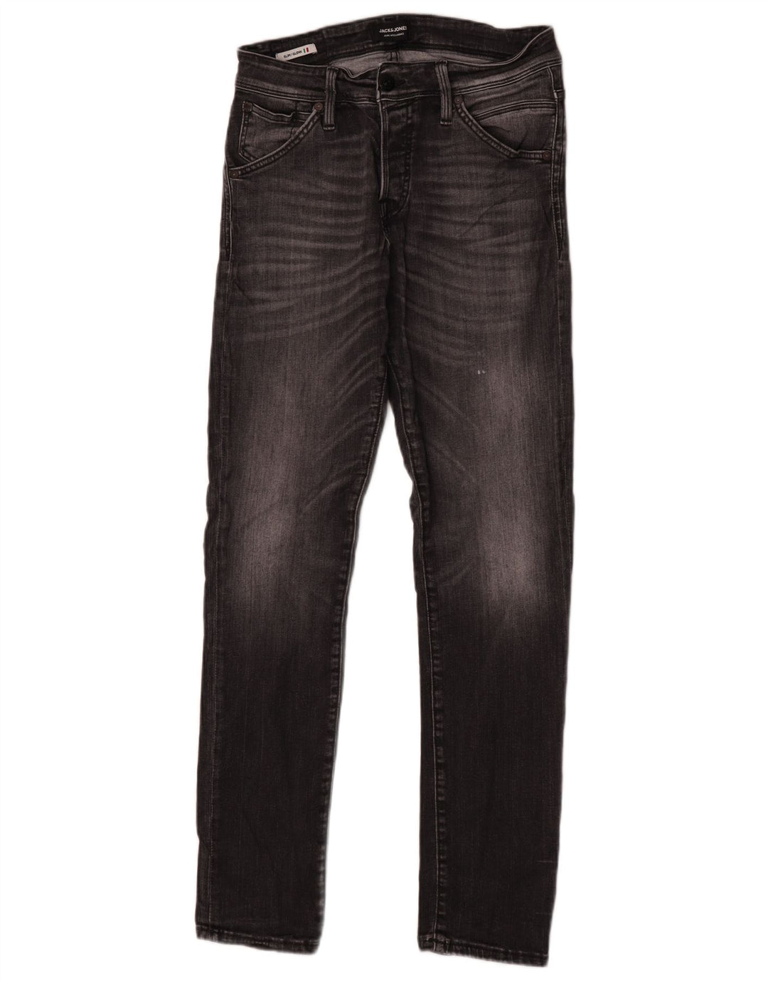 Męskie jeansy Jack & Jones GLENN Slim W30 L32 Szara bawełna