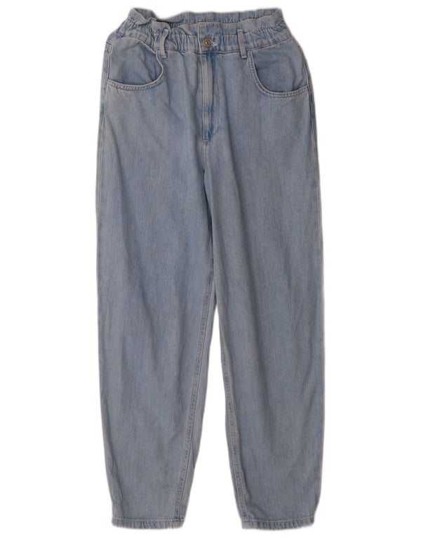 Damskie jeansy z wysokim stanem Zara EU 36 XS W26 L28 Niebieskie bawełniane