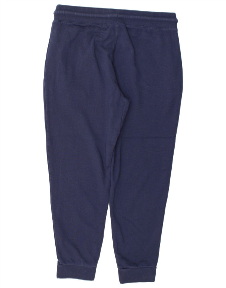 Męskie spodnie dresowe Superdry Joggery, średnio-granatowe, bawełniane