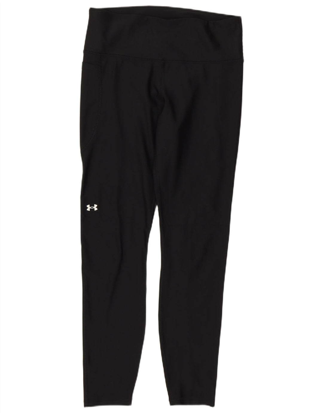 Damskie legginsy Under Armour Heat Gear UK 14, duże, czarne, poliestrowe