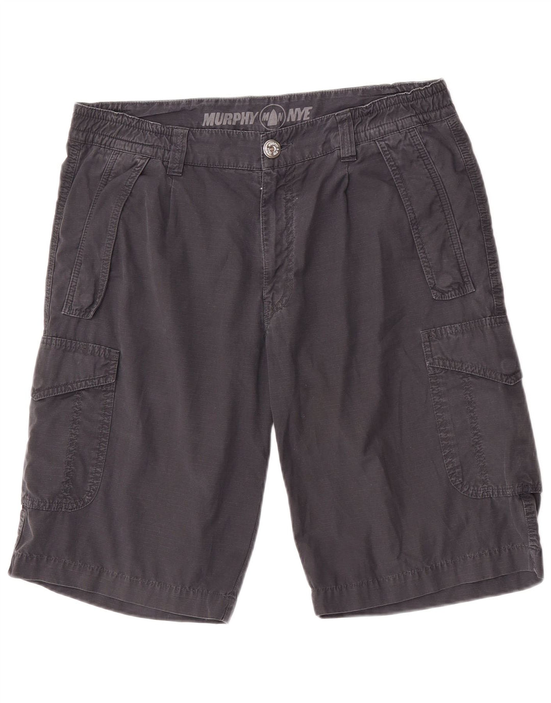 Męskie spodenki cargo Murphy & Nye W36, duże, granatowe, bawełniane