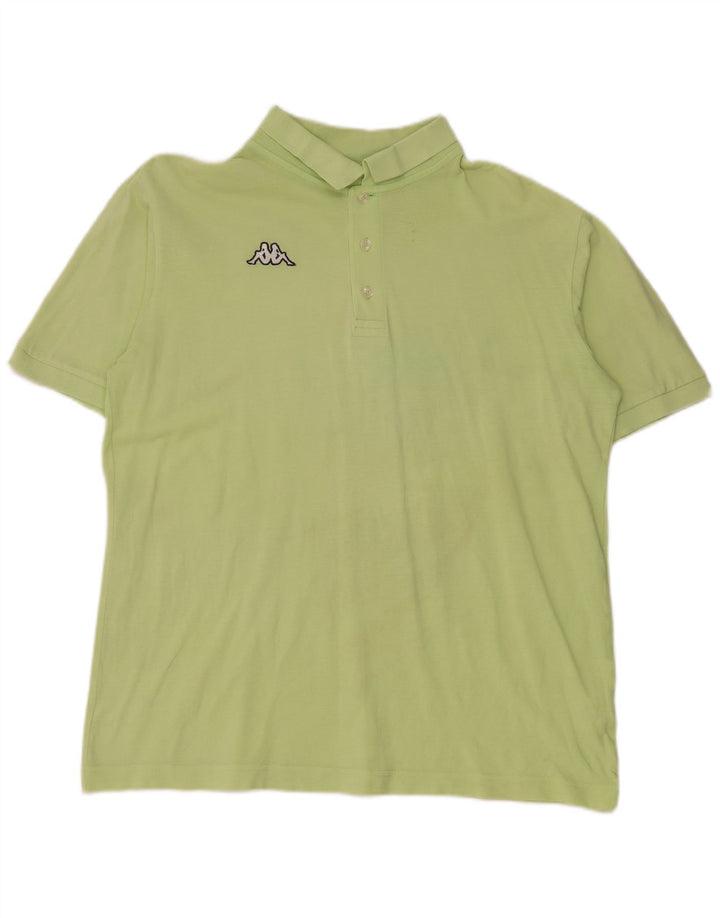 Męska koszulka polo XL Kappa w kolorze zielonym