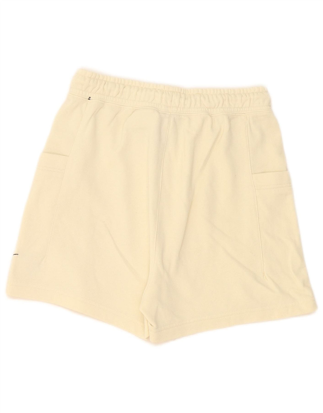 Damskie spodenki sportowe Nike UK 8 Małe, beżowe, bawełniane