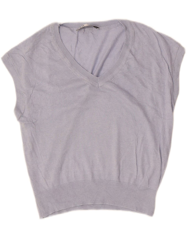 Damski podkoszulek ZARA Crop Vest UK 10, mały fiolet