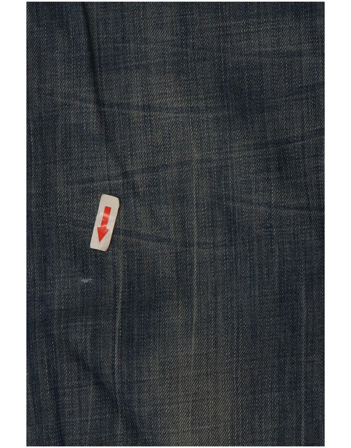 Damskie jeansy Levi's 570 w trudnej sytuacji W32 L28 Niebieska bawełna