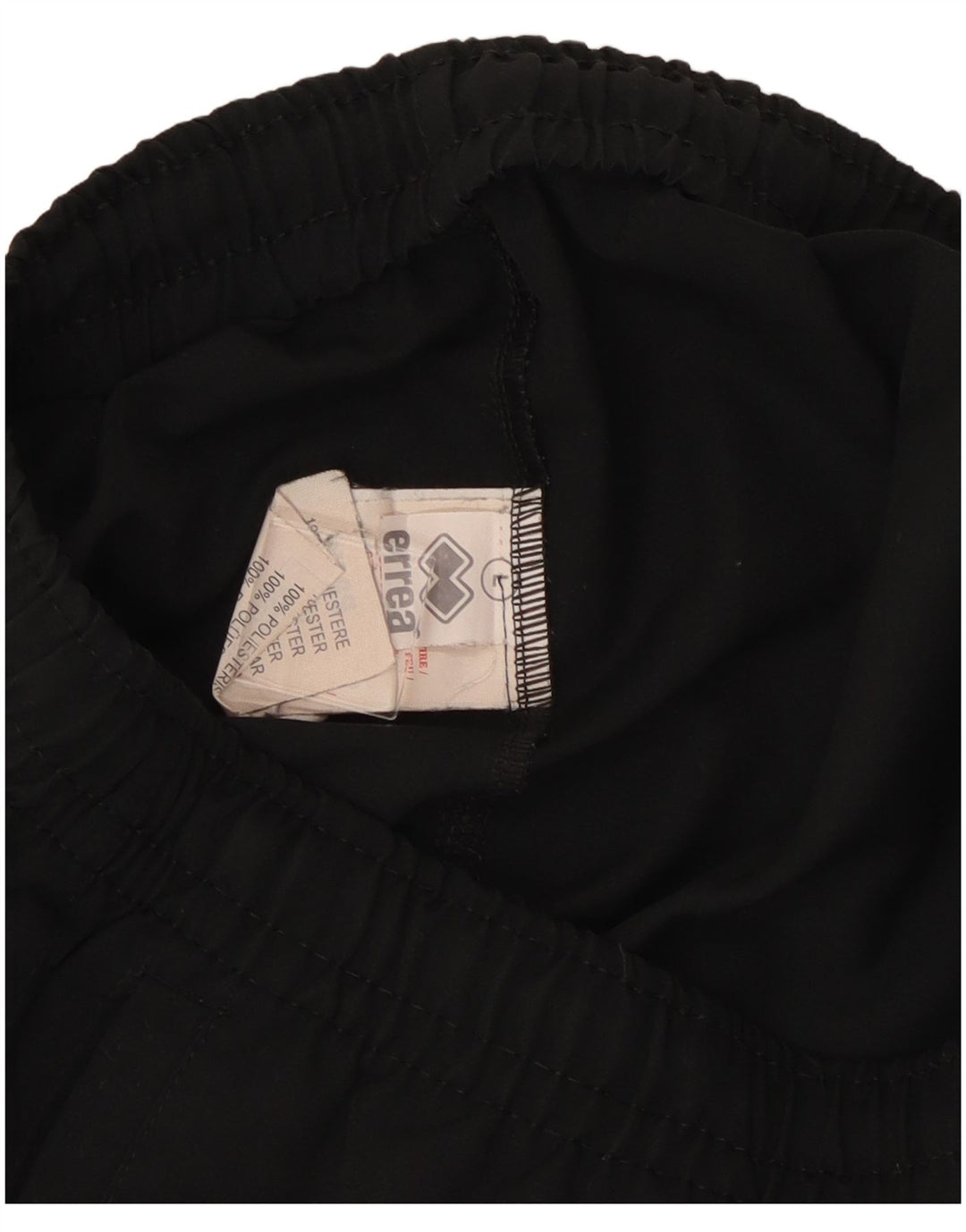 Męskie spodenki sportowe Errea, duże, czarne, poliestrowe