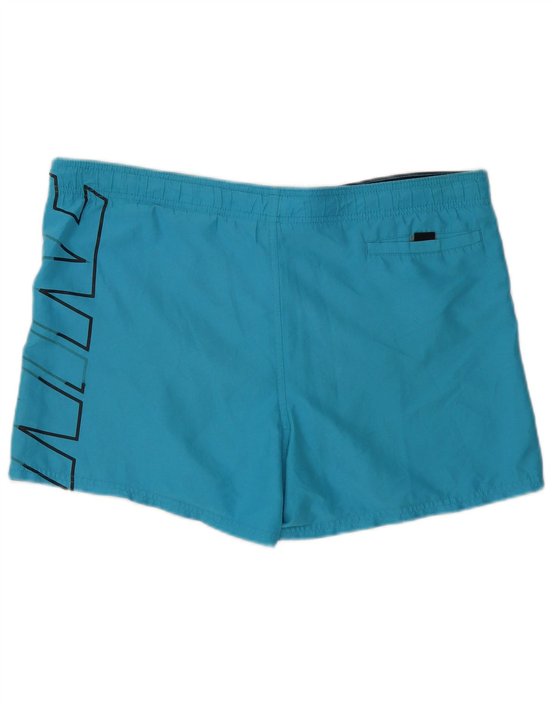 Męskie spodenki kąpielowe Nike Graphic, duże, niebieskie, poliestrowe