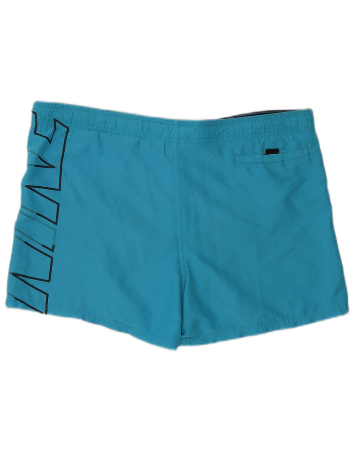 Męskie spodenki kąpielowe Nike Graphic, duże, niebieskie, poliestrowe
