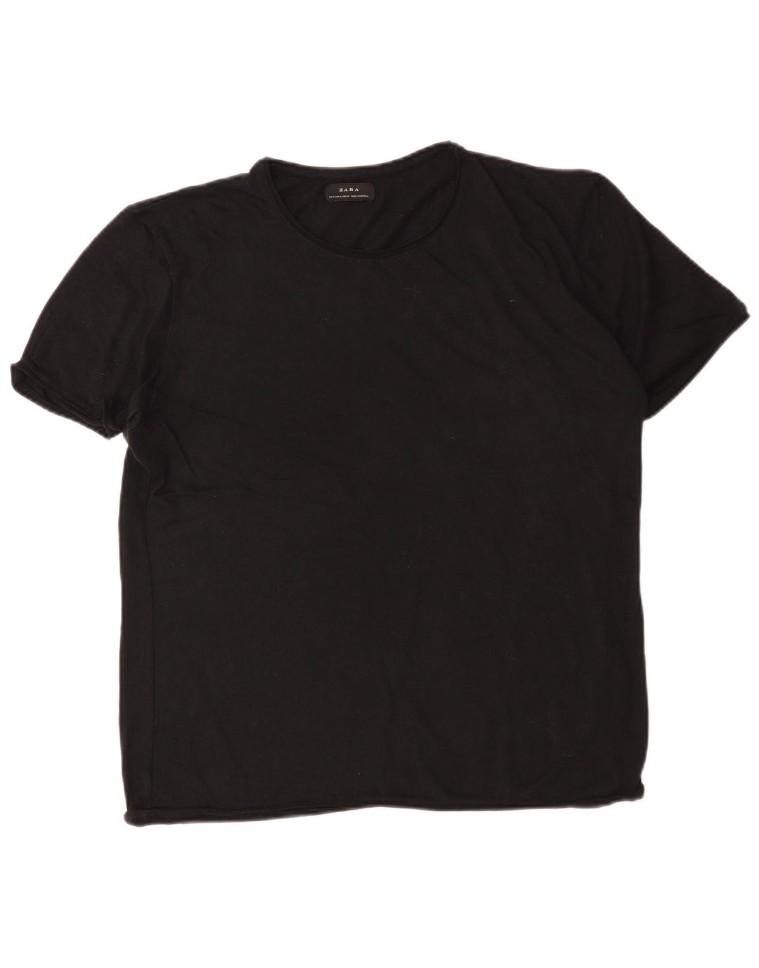 Męska koszulka T-shirt Zara XL, czarna