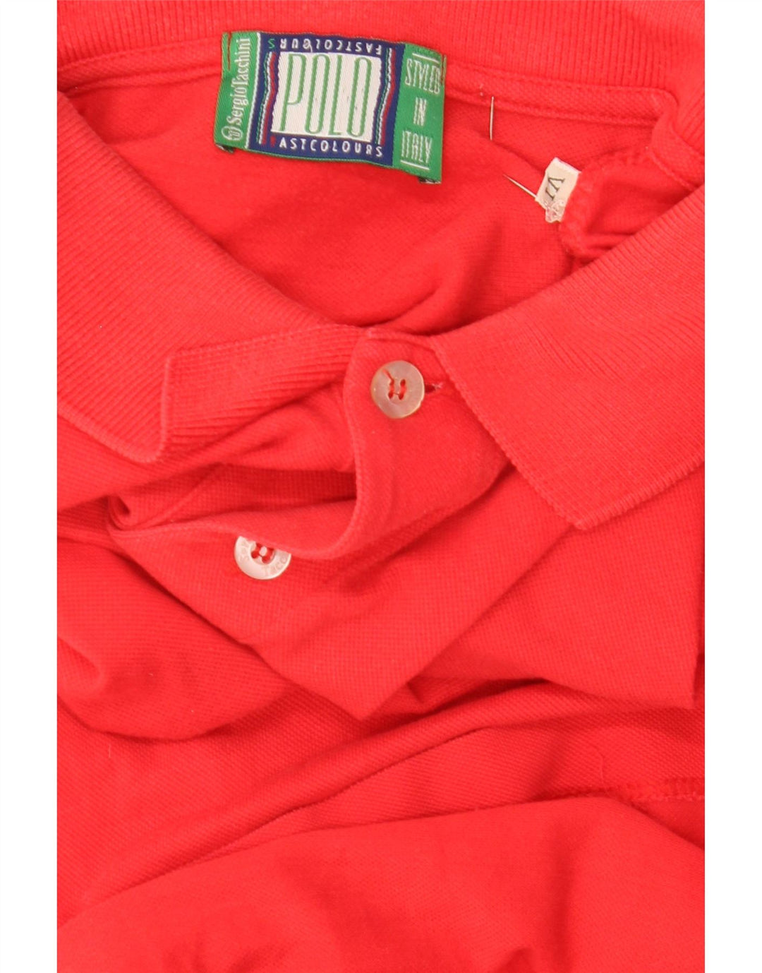 Męska koszulka polo Sergio Tacchini, duża, czerwona