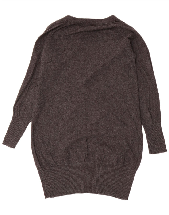 Sweter damski Zara UK 12, średnioszary, bawełniany