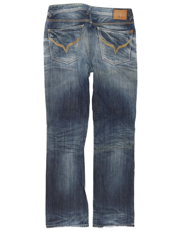 PEPE Jeansy Męskie Bootcut W34 L34 Niebieska bawełna