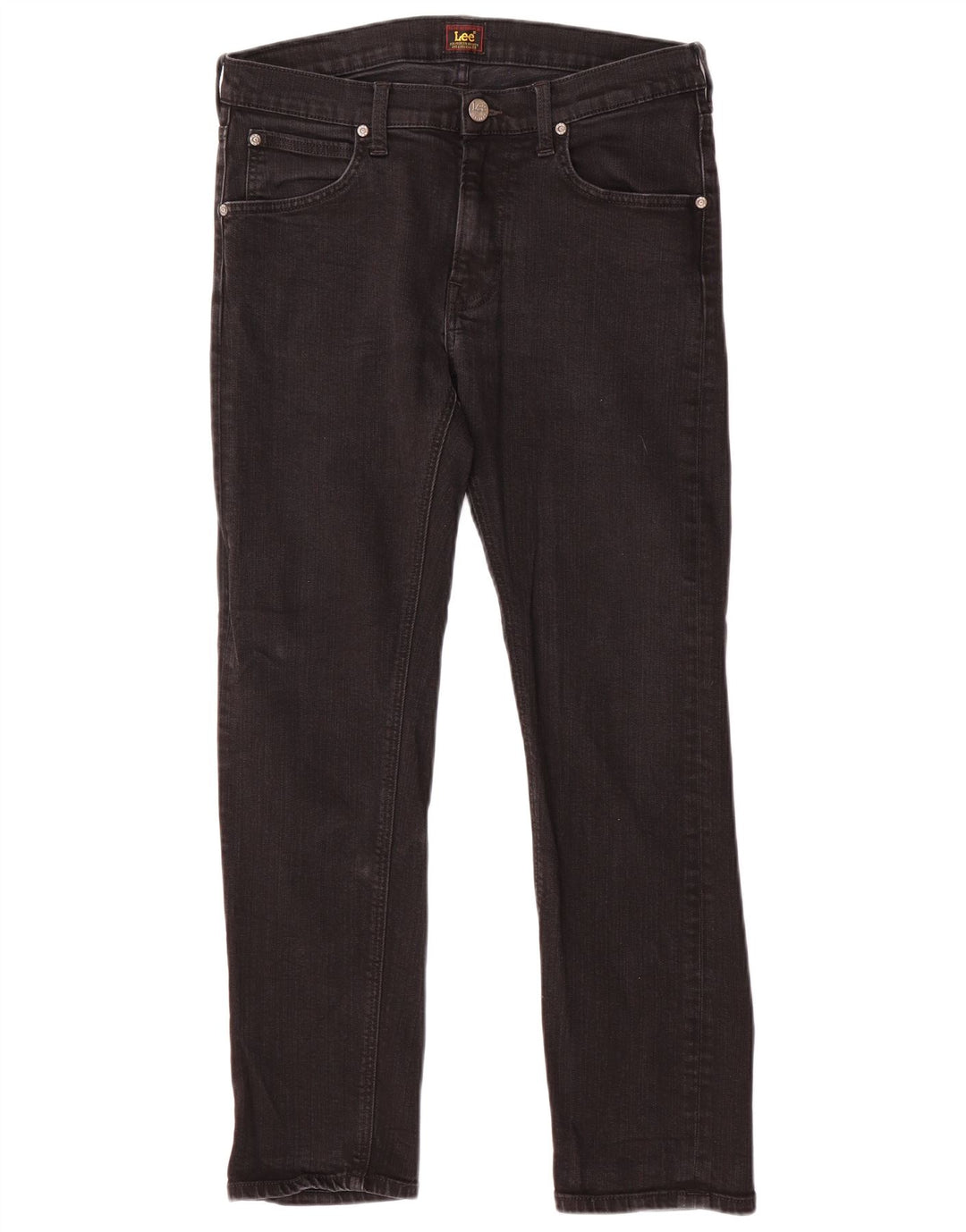 Damskie jeansy LEE Daren Zip Fly W31 L30, czarna bawełna