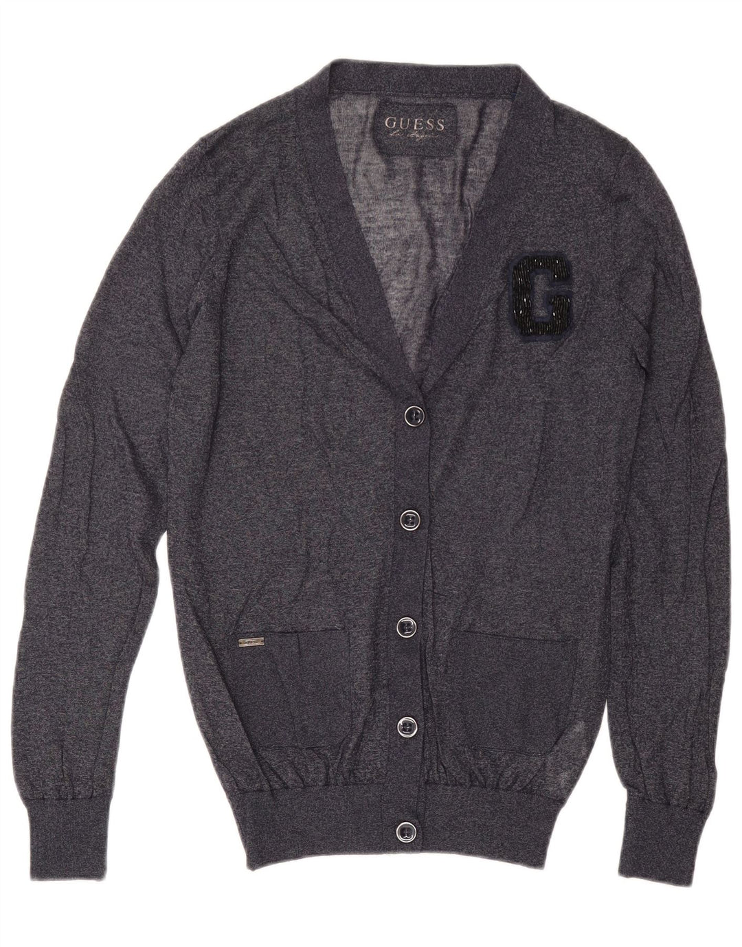 Sweter damski Guess Sweter UK 14 Średni Granatowy Wiskoza